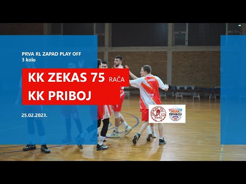 KK Zekas 75 - 80:92 - KK Priboj / 3. kolo PLAY OFF