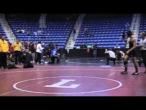 Jonathan Viruet (Central) vs Noah Owens (Manchester Central) Quarterfinals Lowell Holiday - 2012