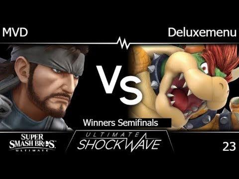 USW 23 - WBG | MVD (Snake) vs Deluxemenu (Bowser) Winners Semifinals - SSBU