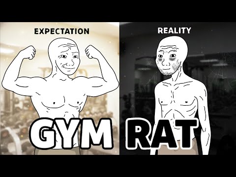 The DARK SIDE of Being a Gym Rat. #animation #wojack 