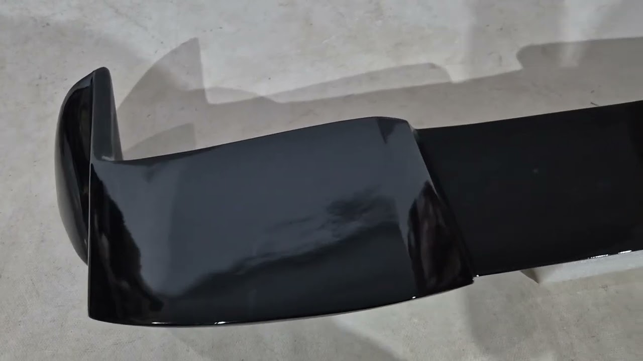 Renault Clio V 2019- рр. Спойлер DPT V-2 (чорний глянець) Video 1