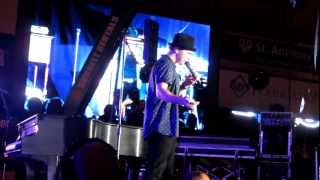 Gavin DeGraw - I Need A Dollar & Chemical Party ( Tampa Bay Rays Concert Series 7-21-12 )