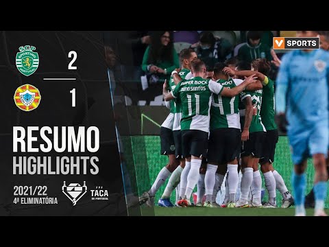 Highlights | Resumo: Sporting 2-1 Varzim SC (Taça de Portugal 21/22)