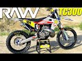 Factory Husqvarna TC300 Two Stroke Project RAW Motocross Action Magazine
