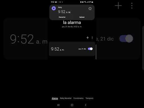 Por si no escucharon bien la alarma de bixby en la parte número 3