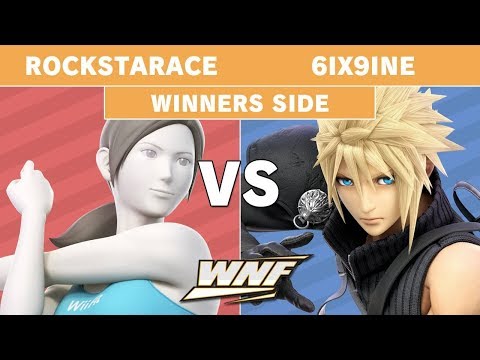 WNF 3.7 - RockStarAce (Wii fit Trainer) vs 6ix9ine (Cloud) Winners Side - Smash Ultimate