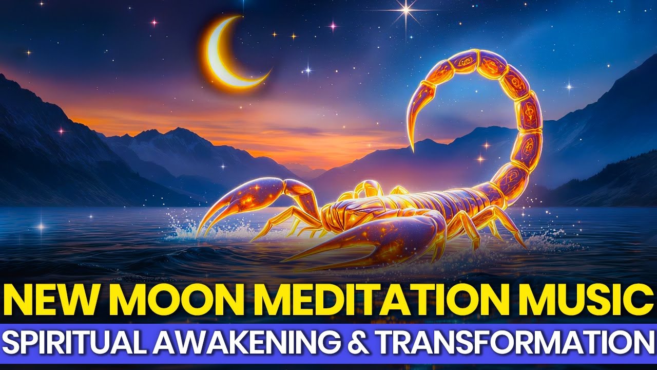 New Moon Meditation Music: Scorpio New Moon for Spiritual Awakening & Deep Inner Transformation