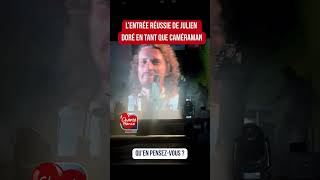 L&#39;entrée sur scène de Julien Doré ❤️