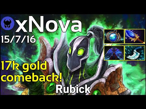 Support xNova [PSG.LGD] plays Rubick!!! Ward spots shown! Dota 2 7.22
