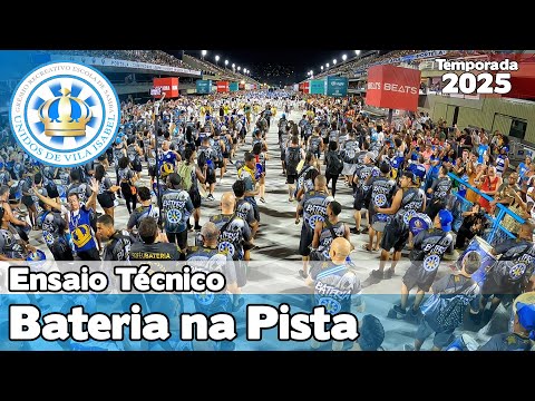Vila Isabel 2025 | Pista  - Ensaio Técnico |  Samba ao vivo #ET25
