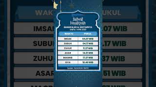 Jadwal Salat & Imsakiyah 1 April 2023 untuk Wilayah Kabupaten Bangkalan Madura dan Sekitarnya