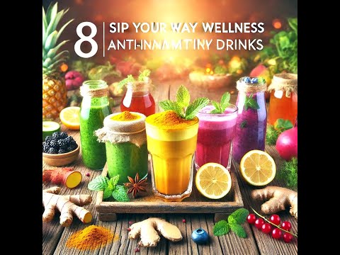 Sip Your Way to Wellness: 8 Anti-Inflammatory Drinks to Naturally Fight Inflammation