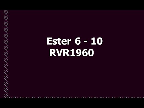 La Biblia hablada / Ester 6 - 10