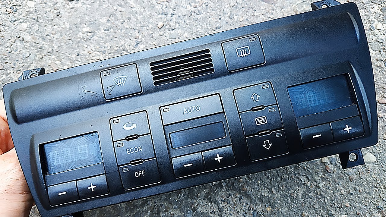 Как снять климатический контроль Audi A4 B5