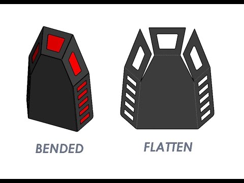 Solidworks Sheet Metal Model & Animation #6 | Realistic 3D Bending Animation | SHEETSHIELD