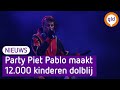 Drukke dagen voor Party Piet Pablo die: 'Graag nog een keer de Ziggo Dome wil doen'