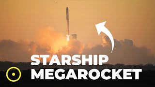 SpaceX Starship Megarocket Launch | 2nd-ever Test Flight