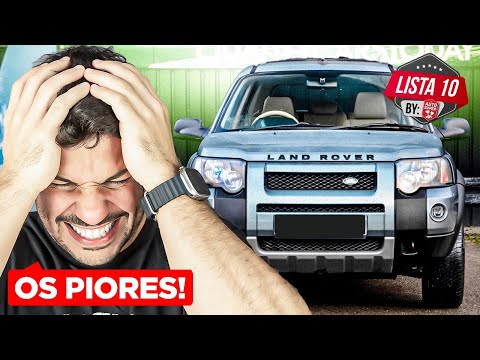 10 Piores CARROS de todos os tempos😱MANUTENÇÃO Ruim e cara, Muitos DEFEITOS e Difícil de achar PEÇA!