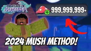 INSANE Mushroom Method 2024 | Creatures of Sonaria