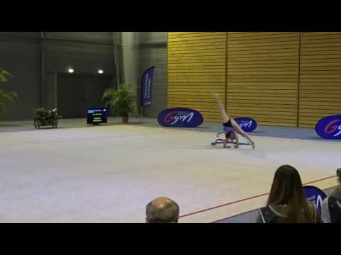 Chloé Dasseville ruban  - Nat A 14-15 ans - France Chambéry 2017