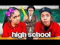 Mya & Corey's FIRST DAY OF HIGH SCHOOL *Hidden Cameras*