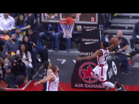 Raptors Highlights: DeRozan Drops The Hammer - March 8, 2016