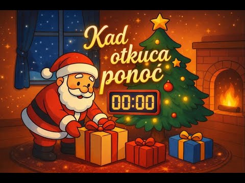 Kad otkuca ponoć | Dečija pesmica | | novogodišnja pesma za decu | Balonko Smorko