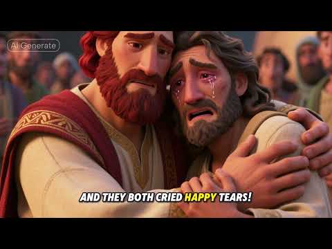 Kids Bible Stories | Jacob and Esau Reunite Genesis Chapter 33 #kids #bible #jesus #family 