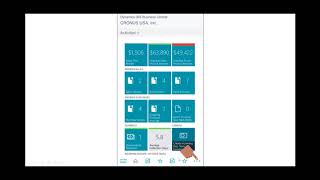 Microsoft Dynamics 365 Business Central: Enter a Sales Order from a Mobile Device