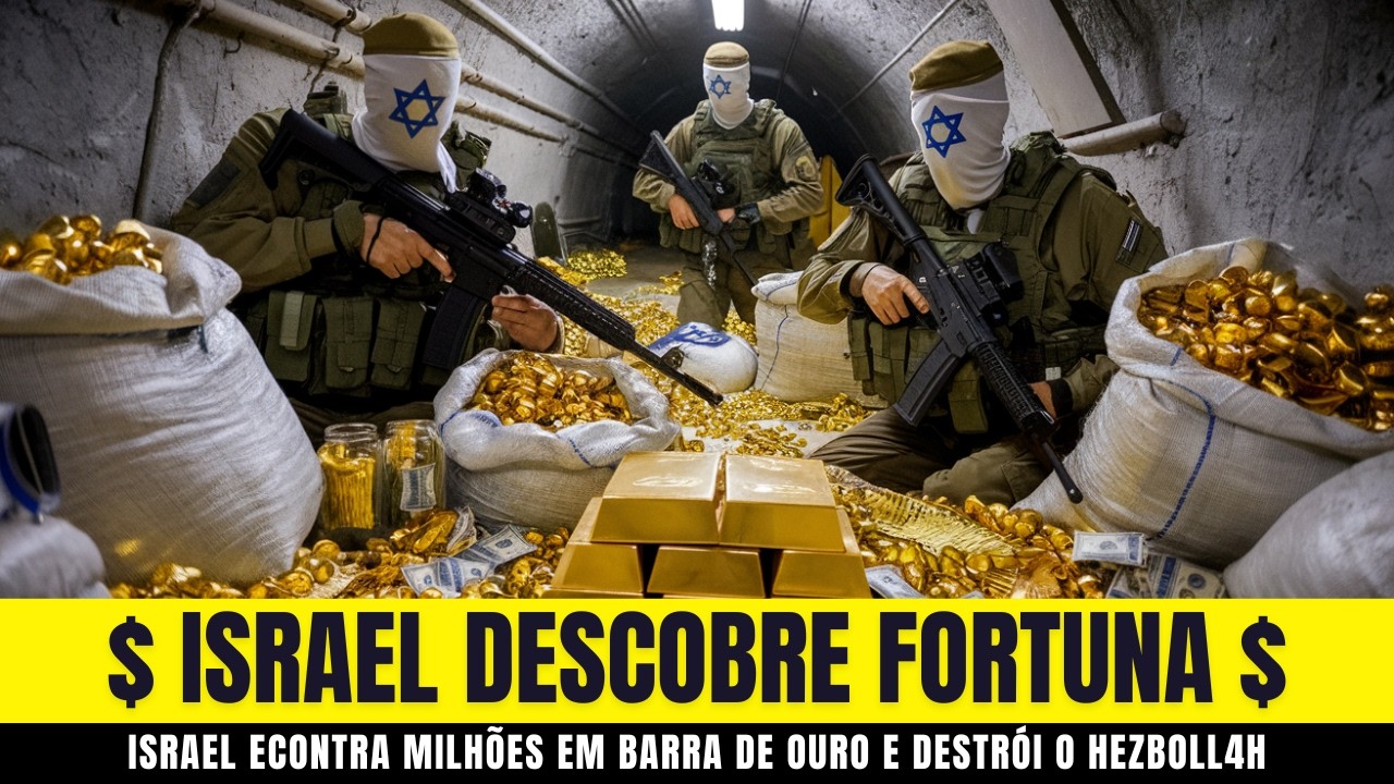 ISRAEL Desmantela Hezboll4h Após Encontrar MILHÕES EM OURO