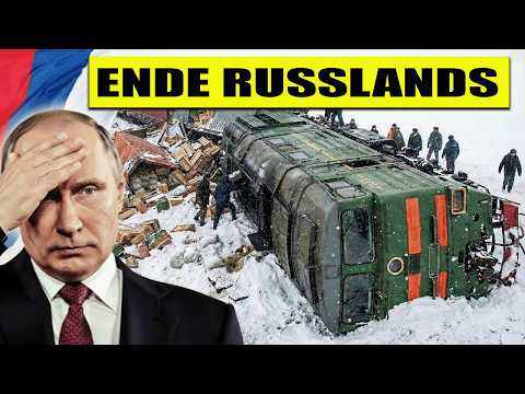 Russlands Eisenbahn kollabiert: 21 Züge entgleist – Dann brach alles zusammen