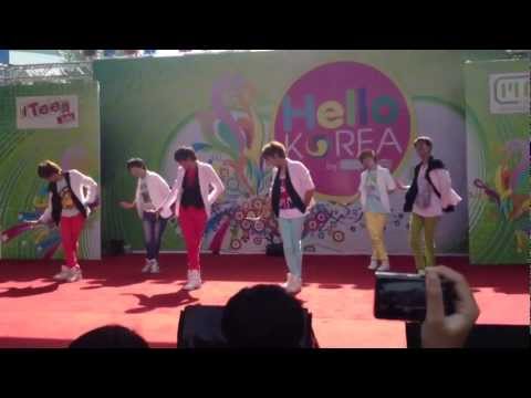 120428 MEZO cover Boyfriend - Hello Korea @ MBK