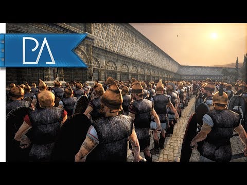 DEFENDING THE WALLS TO THE LAST! - Siege Battle - Total War: Rome 2