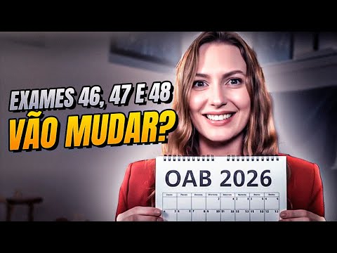 Vídeo: Calendário OAB: datas, prazos e principais dúvidas