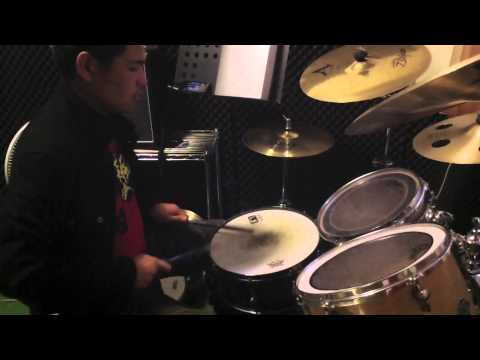 fast jazz . practice in 2x2 music   john drummer謙