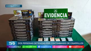 Carabineros detuvo a dos personas por contrabando de cigarrillos durante fiscalización en Ruta 5 Sur