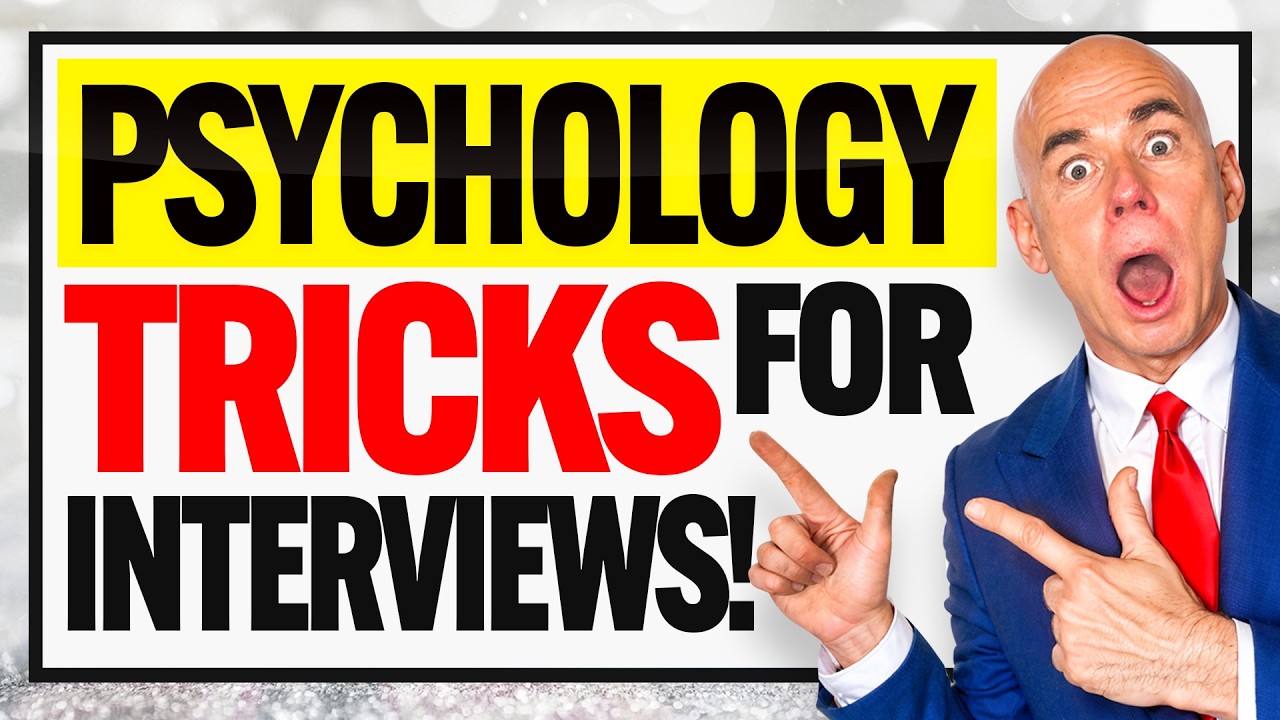 TOP 8 ‘PSYCHOLOGICAL TRICKS’ FOR JOB INTERVIEWS! (How to PASS a JOB INTERVIEW!) INTERVIEW TIPS!
