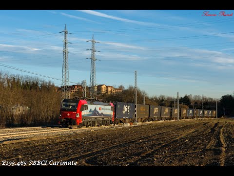 Treni sulla Milano-Chiasso: Camnago e Carimate 8 e 12 Febbario 2019
