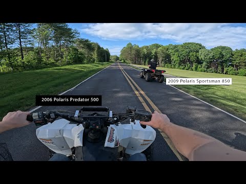 Polaris Predator 500 VS Polaris Sportsman 850 Top Speed