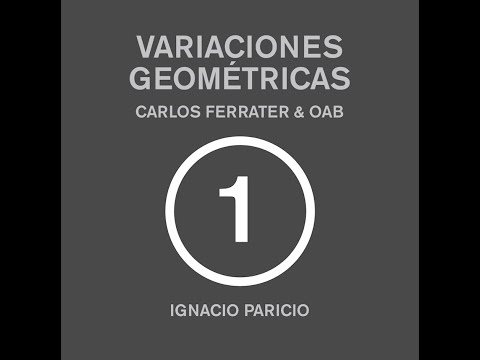 TAXONOMÍA GEOMÉTRICA. Carlos Ferrater & OAB. Ignacio Paricio