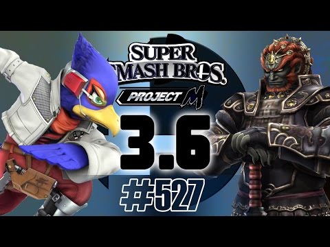 Super Smash Bros: Project M [3.6] Falco Vs Ganondorf | #527