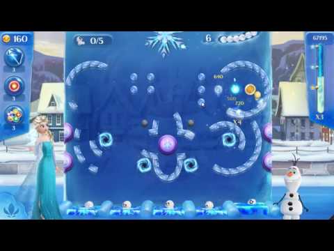Frozen Free Fall: Icy Shot Level 36 - NO BOOSTERS ☃☃☃