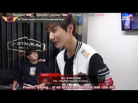 [SmilePeanut][Vietsub] Peanut - SKT T1 @ TCA Ep.27 Đậu nghịch chiếc nhẫn của Faker