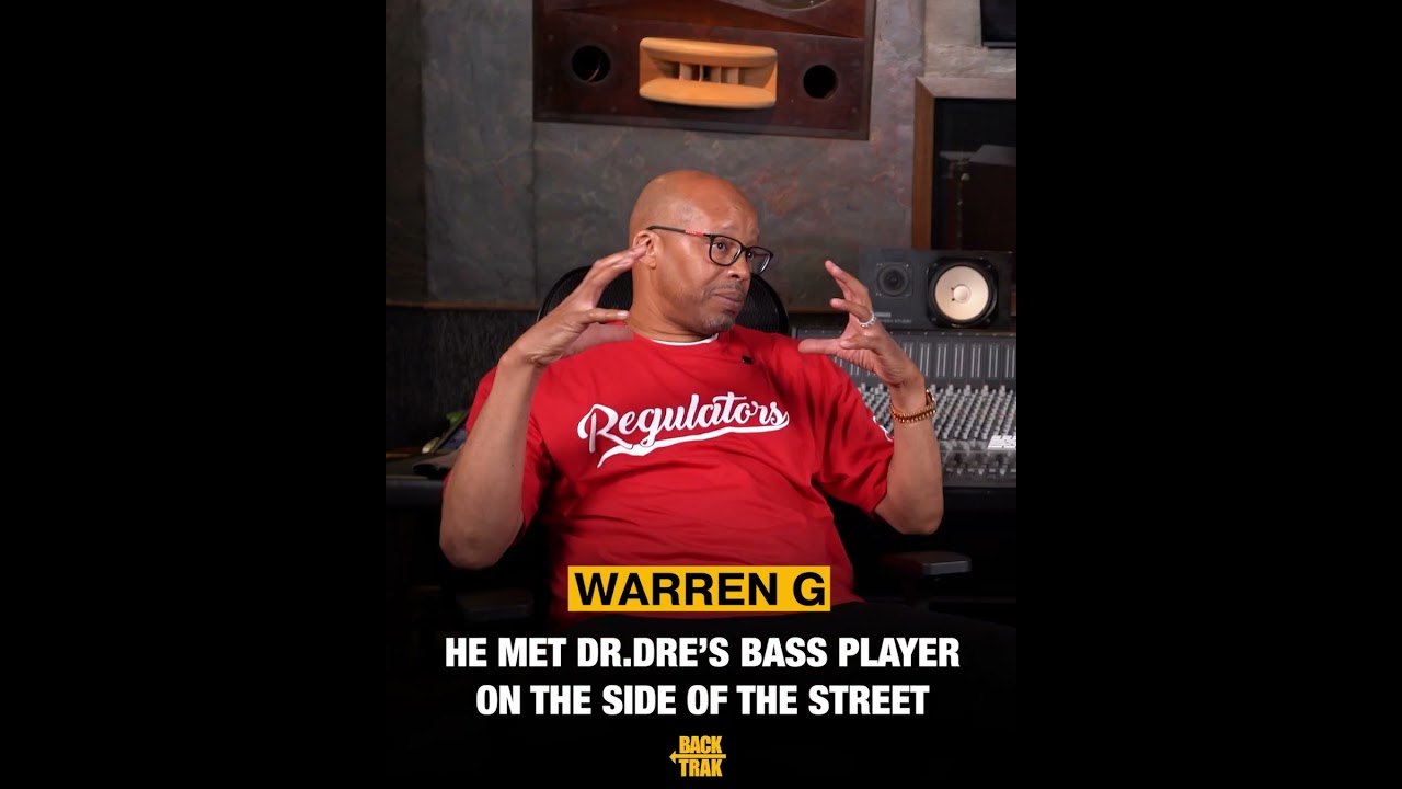 Warren G Met This Bass Player And Took Him To Dr. Dre For The Chronic! #warreng #bass #drdre #gfunk