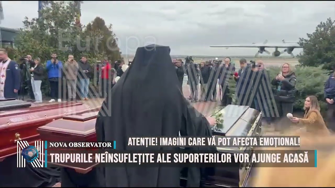 TRUPURILE NEÎNSUFLEȚITE ALE SUPORTERILOR VOR AJUNGE ACASĂ
