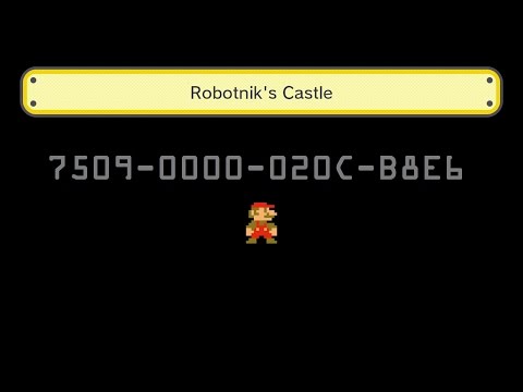Super Mario Maker - Robotnik's Castle