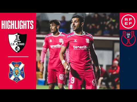 Resumen | Copa del Rey | CD Alfaro 0–2 CD Tenerife | Primera eliminatoria