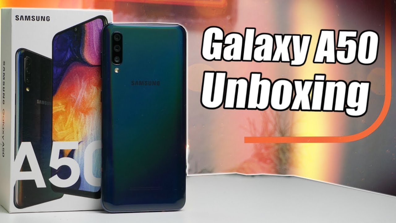 Samsung Galaxy A50 Unboxing & Hands-On
