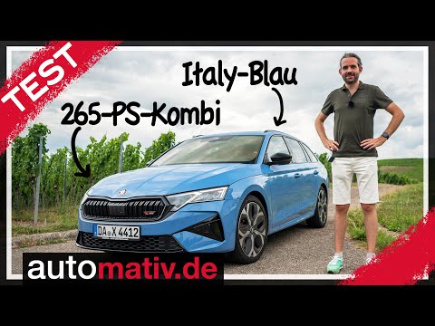 Wie viel "Sport" ist drin? Skoda Octavia RS Combi Facelift (2026): Knapp 50.000 Euro für 265 PS