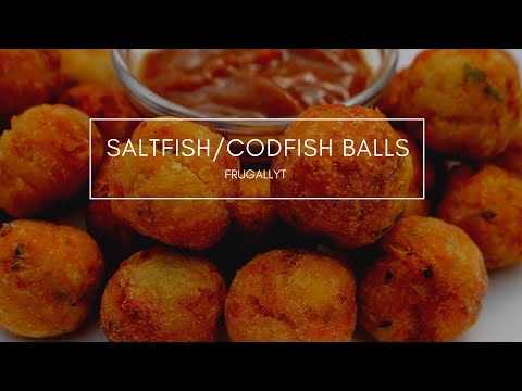 Codfish/Saltfish Balls